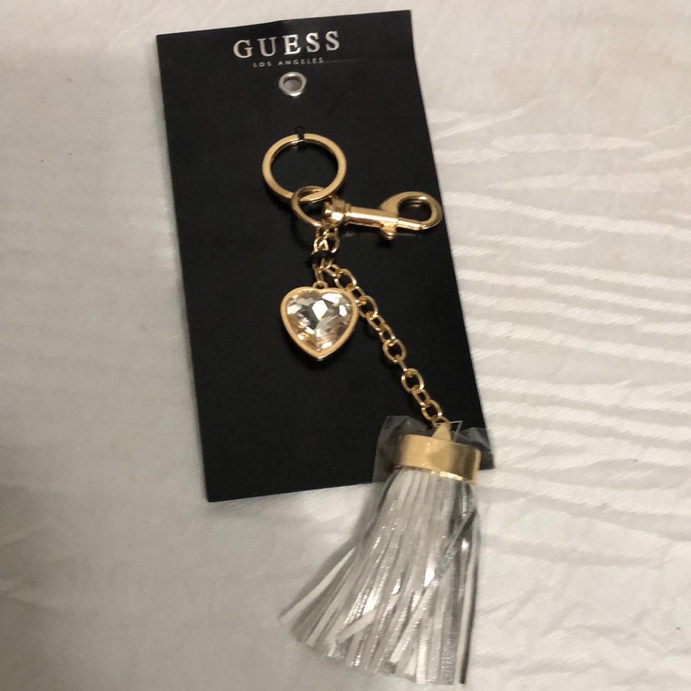 GUESS Keychain / Bag Charm NWT
